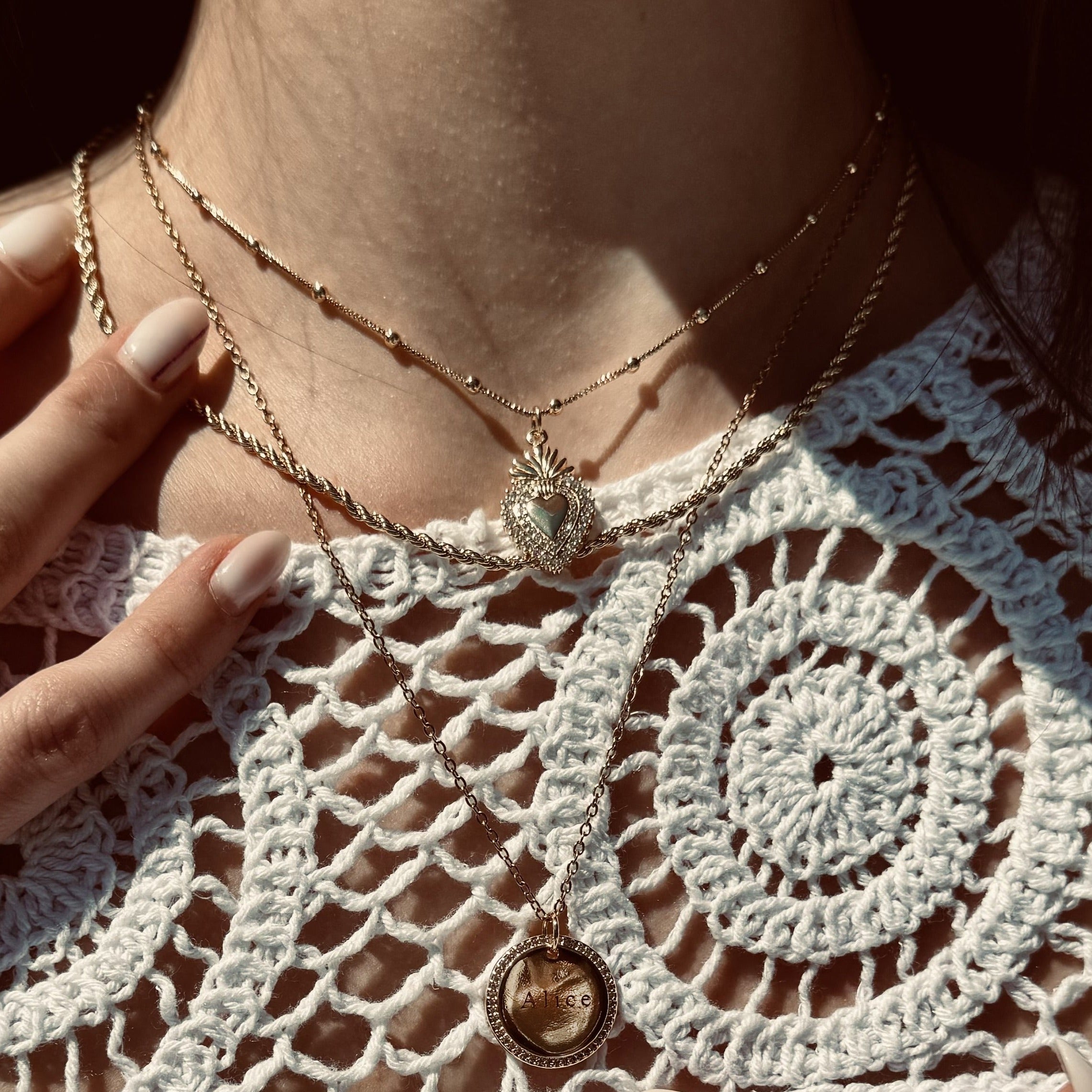 CIONDOLO PERSONALIZZATO "ALICE"