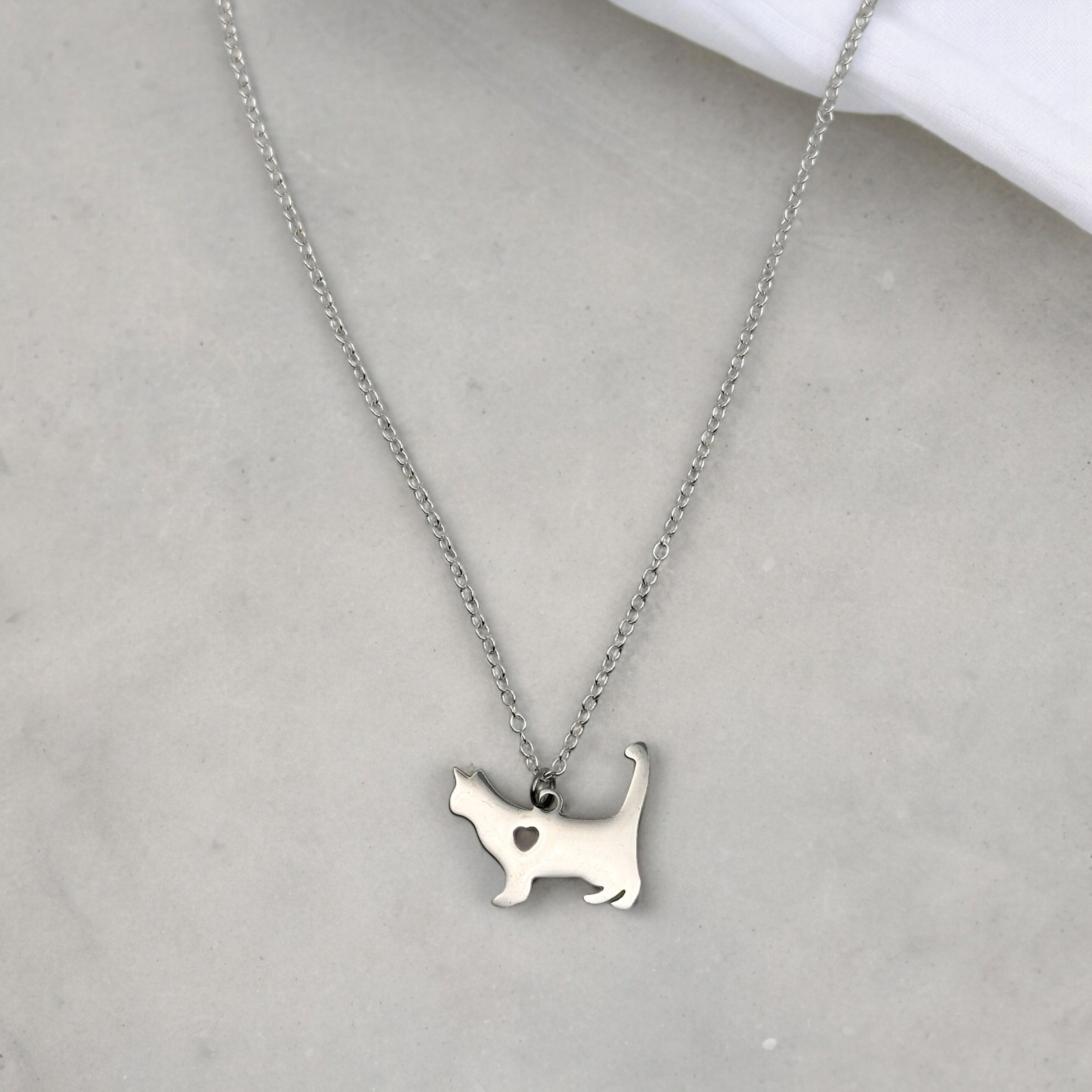 COLLANA PERSONALIZZATA "MIAO-BAU"