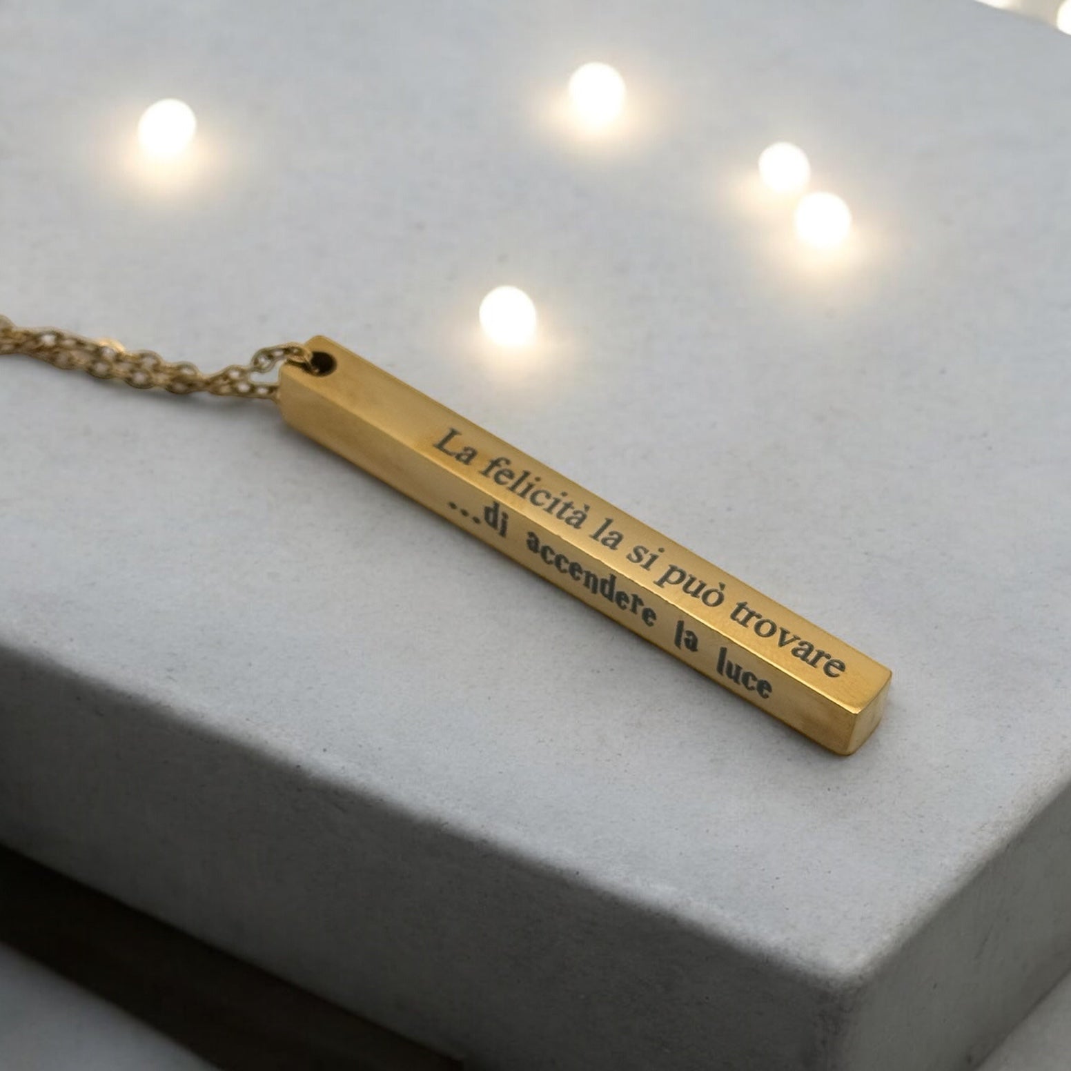 COLLANA PERSONALIZZATA "HARRY P."