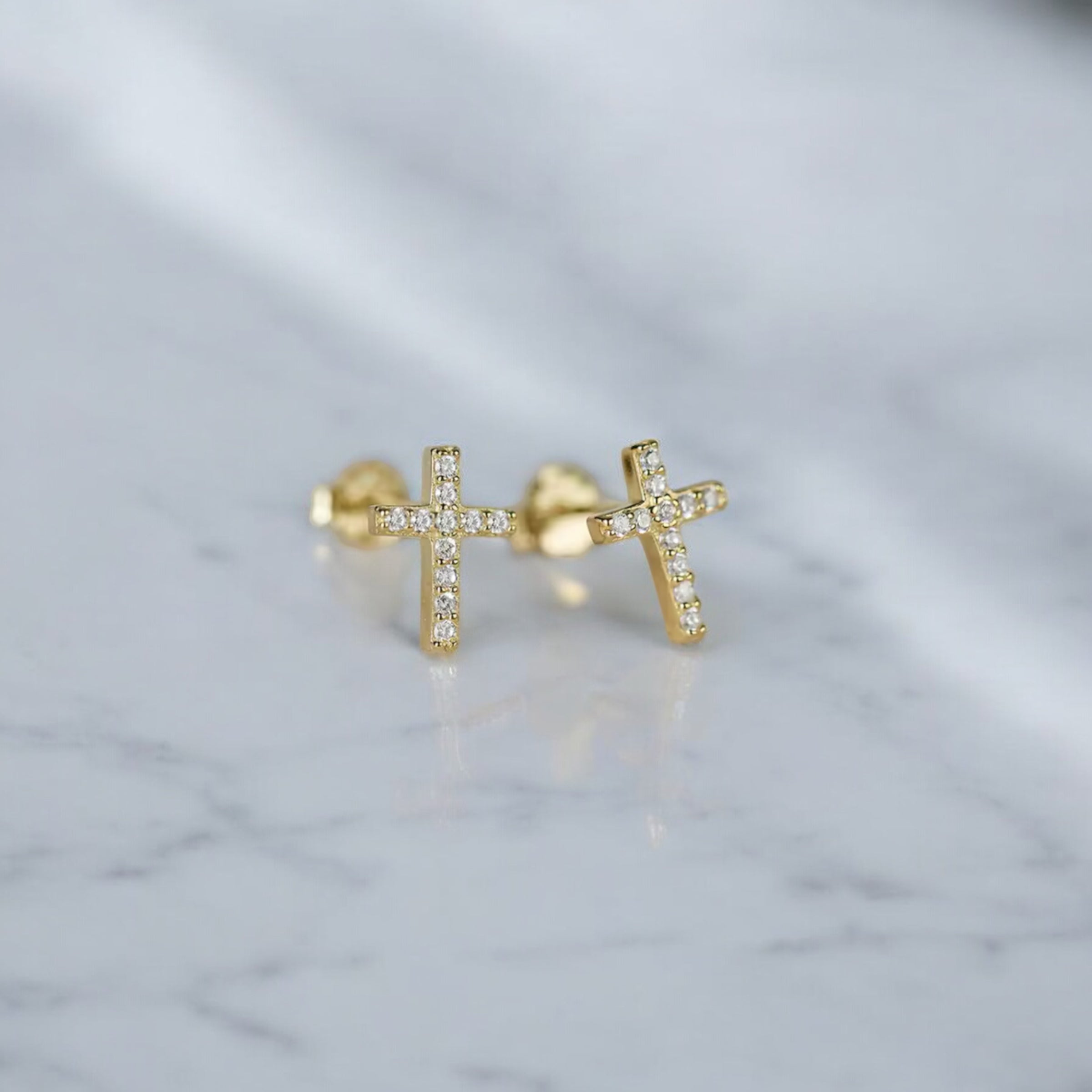 ORECCHINI "CROCE" - AS925