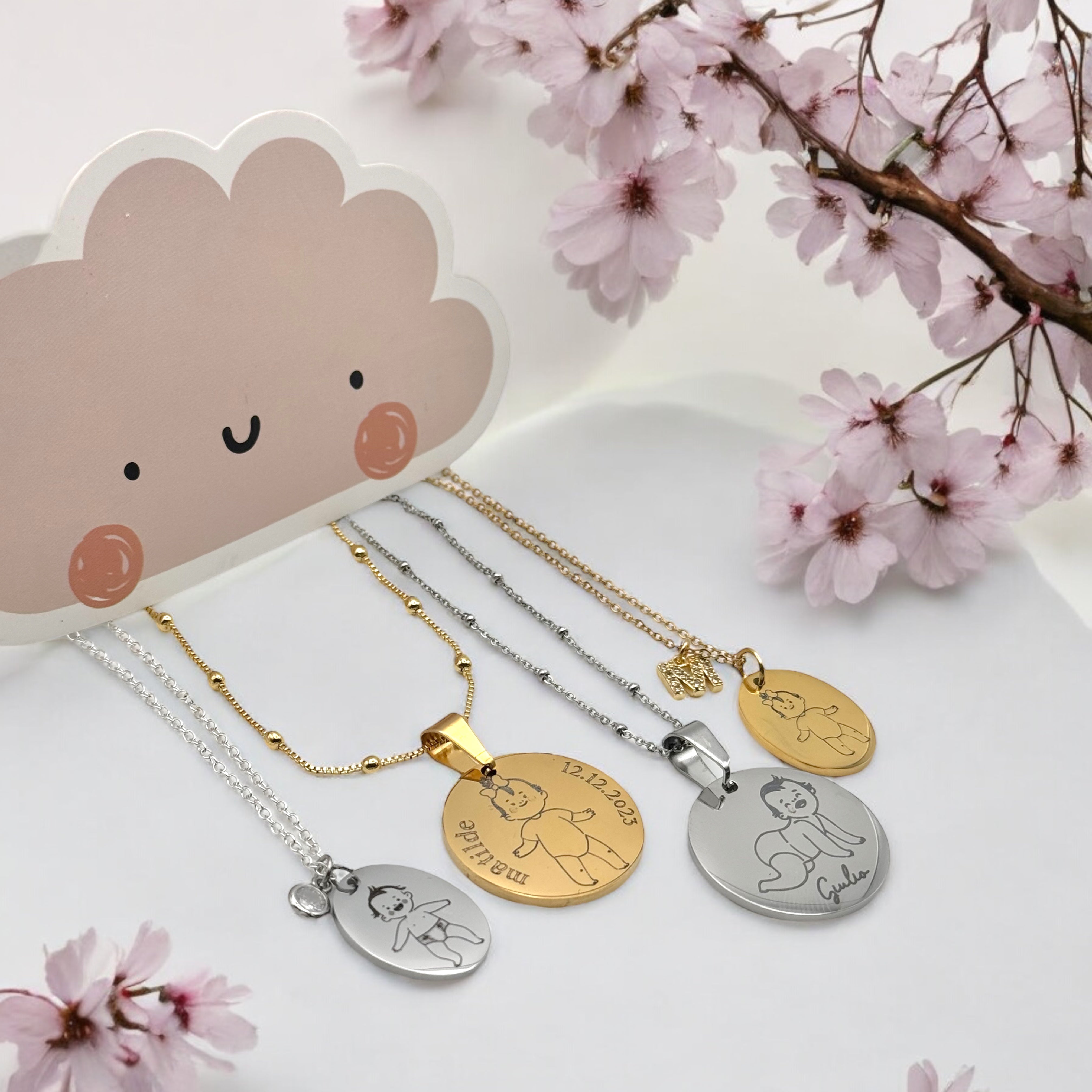 COLLANA PERSONALIZZATA "LE BEBÉ"