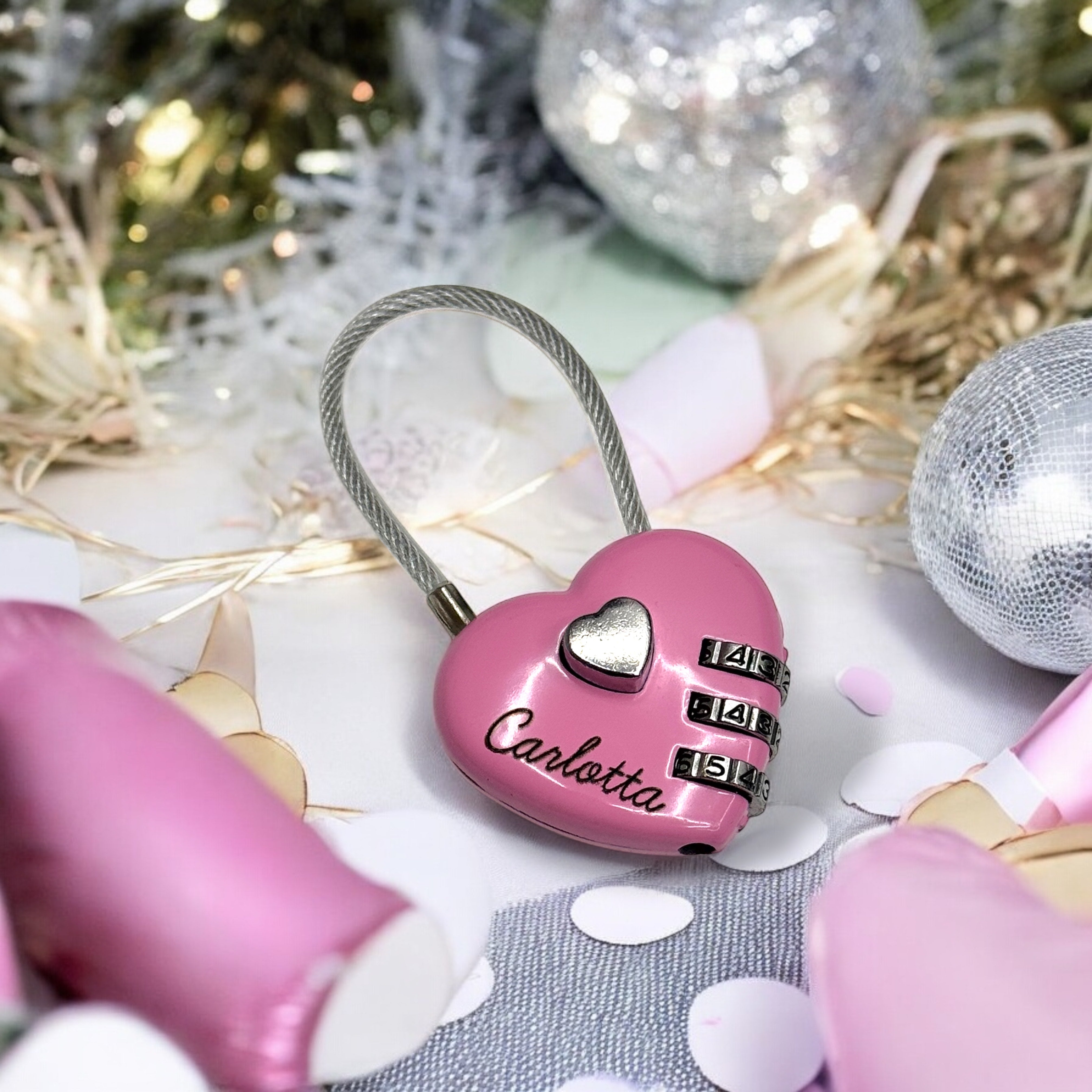 LUCCHETTO PERSONALIZZATO CON COMBINAZIONE