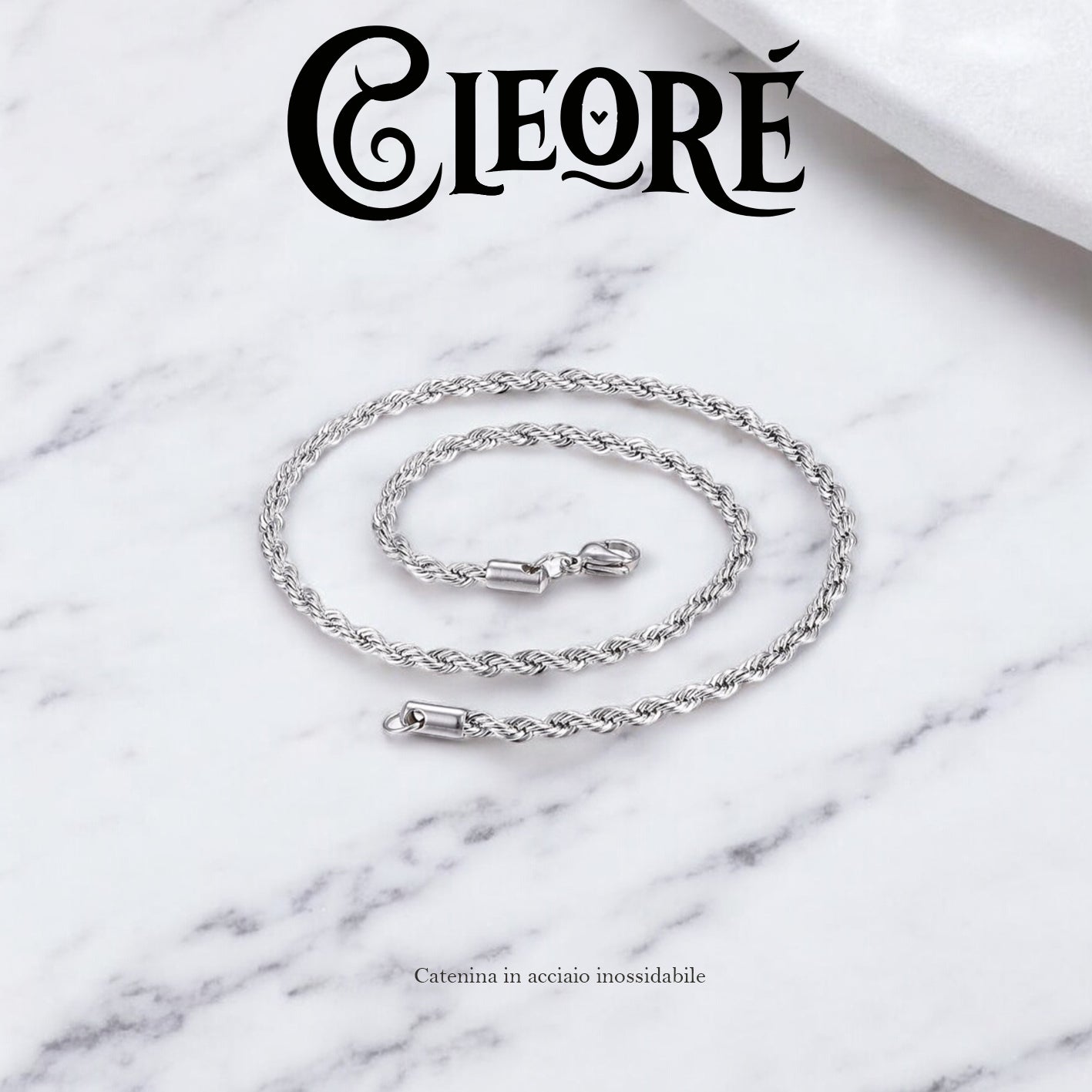 CATENINA ROPE SILVER
